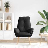  Fotelja Crna 69 x 74 x 93 cm Tkanina i šperploča | shoptok.hr