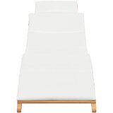  Suncobran za vrt Smeđa 198 x 55 x 58,5 cm Čvrsto teak drvo | shoptok.hr