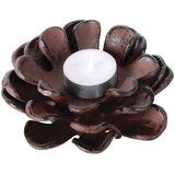 Esschert Design Kovinski svečnik za čajno svečko Pine Cone – Cene