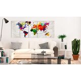  Slika - Crumpled Map 225x90 | shoptok.hr