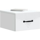  Stenski nočni omarici Bela 34,5 x 33 x 20 cm Inženirski les, (5000298625) | Shoptok.si