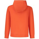 North Sails dječja narančasta majica s kapuljačom na patentni zatvarač | shoptok.hr