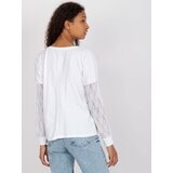 RUE PARIS Blouse-RV-BZ-7342.03-white | shoptok.hr