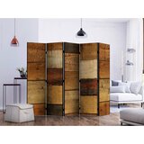 Artgeist Paravan Wooden Textures I, 5-Delni, Akustičen | Shoptok.si