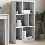 vidaXL Knjižna omara siva sonoma 57x28,5x107,5 cm inženirski les Cene
