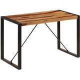  Blagovaonski stol od masivnog drva šišama 120 x 60 x 76 cm | shoptok.hr