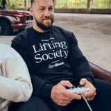 Dukserica Lifting Society Black