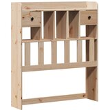  s regalom za knjige bez madraca 90x190 cm od borovine | shoptok.hr