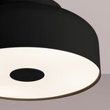 Sollux Črna stropna svetilka ø 30 cm Blacko – | Shoptok.si