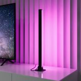 Trio Leuchten Črna namizna svetilka z LED z daljinskim upravljalnikom in RGB - Arnold | Shoptok.si