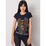 ex moda T-shirt EM-TS-ES-21-533.16-navy blue | Shoptok.si
