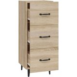  Komoda sonoma hrast 34,5x34x90 cm inženirski les, (20654457) | Shoptok.si