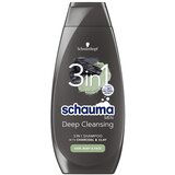 Schauma men šampon za kosu 3u1 charcoal & clay 400ml Cene