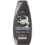 men šampon za kosu 3u1 charcoal & clay 400ml