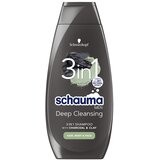 Schauma MEN šampon z aktivnim ogljem za obraz, telo in lase 400 ml cene