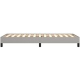  Za krevet svjetlosivi 100 x 200 cm od tkanine | shoptok.hr