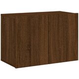 Maison Chic Stenska TV omarica - TV stojalo - Televizijska omarica rjav hrast 60x30x41 cm, (21702096) | Shoptok.si