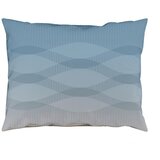 Fleuresse posteljnina 140/200 cm mako saten bela, pastelno modra | Shoptok.si