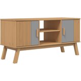  The Living Store TV omarica OLDEN siva in rjava114x43x57 cm trdna borovina - TV Omarica, (21499156) | Shoptok.si