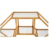 Premier Housewares Metalna polica s više razina u prirodnoj boji 92 cm Zariah – | shoptok.hr