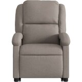  Naslanjač s funkcijo vstajanja taupe blago, (20927792) | Shoptok.si