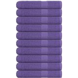 vidaXL Brisače 10 kos vijolična 100x200 cm 360 g/m² 100% bombaž | Shoptok.si
