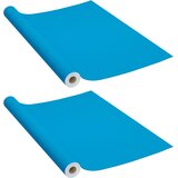  Samoljepljive folije za namještaj 2 kom azurne 500 x 90 cm PVC | Eponuda.ba