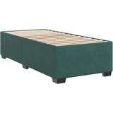 Box spring krevet s madracem tamnozeleni 90x190 cm baršunasti | shoptok.hr