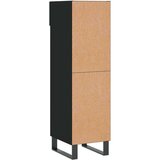 Ormarić za cipele crni 30 x 35 x 105 cm od konstruiranog drva | shoptok.hr