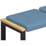  Jastučić za klupu 2 kom. Kord Plava Dubina 35 cm | shoptok.hr