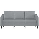 vidaXL Kavč trosed svetlo siv 180 cm blago | Shoptok.si