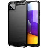 Gumijasti / gel etui Carbon za Samsung Galaxy A22 4G - črni | Shoptok.si