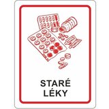 GSG24 Nalepka za posodico za stara ZDRAVILA 16x12cm, (21395018) | Shoptok.si