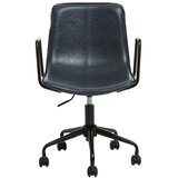 Premier Housewares Tamno siva uredska stolica od umjetne kože Branson – | shoptok.hr