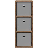  Kreveta s ladicama Staro drvo 25,5 x 22 x 69,5 cm | shoptok.hr