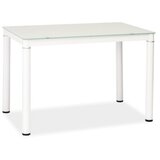  Steklena jedilna miza ASIJA 100x60 bela | Shoptok.si