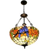  Brilagi - Tiffany vitražni luster na lancu JUNGLE 3xE27/60W/230V prečnik 50 cm | Eponuda.com