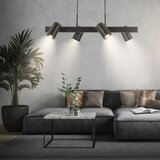 BRILONER 4059045 - Luster na sajli ERA 4xGU10/10W/230V crne boje | Eponuda.com