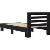  Okvir kreveta s uzglavljem Crni hrast 80 x 200 cm | shoptok.hr