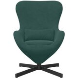  Jajolika fotelja Tamnozelena 63 x 73 x 90 cm Baršun | shoptok.hr