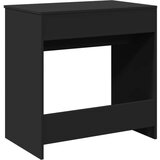vidaXL Toaletni stolić s ogledalom crni 73 x 46,5 x 120 cm | shoptok.hr