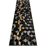 RugsX Preproge Tekač, Tekač GLOSS sodobni 400B 86 stilski, 70x300 cm Črna | Shoptok.si
