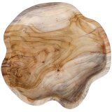 Zdjela za voće JEPARA Teak smeđa &amp;Oslash; 30 cm Masivna tikovina Slike
