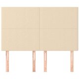  Uzglavlja 4 kom krem 72 x 5 x 78/88 cm od tkanine | shoptok.hr