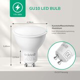 EDISHINE LED topla bela zatemnljiva žarnica, 5 W, 2700 K, 350 lm, kot žarka 120° - set 10 kosov | Shoptok.si