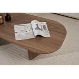 Hanah home sto za kafu ovalis walnut | ePonuda.com