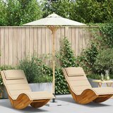  Vrtni suncobran Krem bijela Ø 150 x 210 cm bambus | shoptok.hr