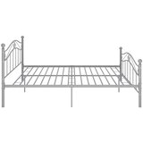  Okvir za krevet sivi metalni 160 x 200 cm | Eponuda.com