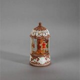 Konstsmide LED božićna lanterna (11,2 x 11,2 x 22,3 cm, Smeđa, Na baterijski pogon, IP20) | shoptok.hr
