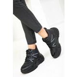 Soho Black-Black Women's Sneaker 18709 Cene